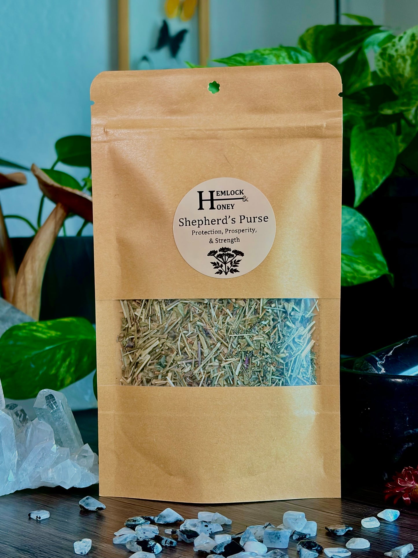 Shepherd’s Purse for Protection, Prosperity & Strength