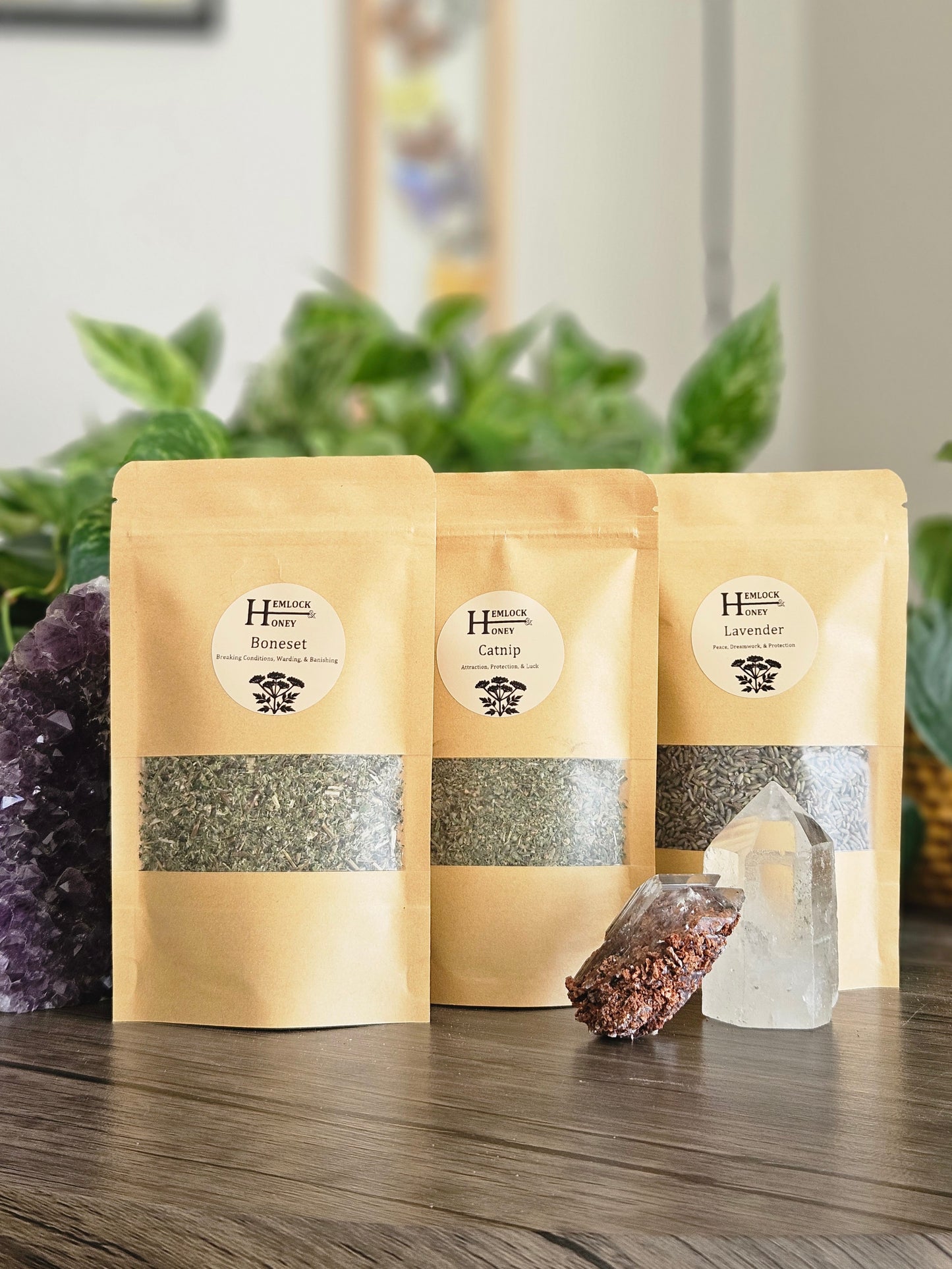 Three 1 oz Ritual Herb Bundle