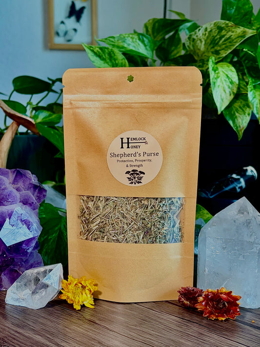Shepherd’s Purse for Protection, Prosperity & Strength