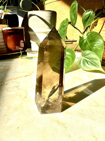 Grade A Smoky Quartz Towers