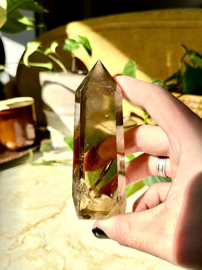 Grade A Smoky Quartz Towers