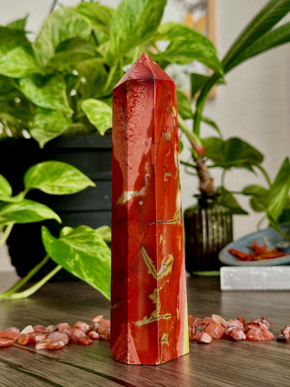 Mookaite Jasper Tower Grounding + Life Force