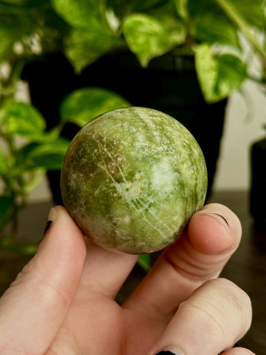 Septarian Crystal Sphere  Grounding +Harmony & Healing