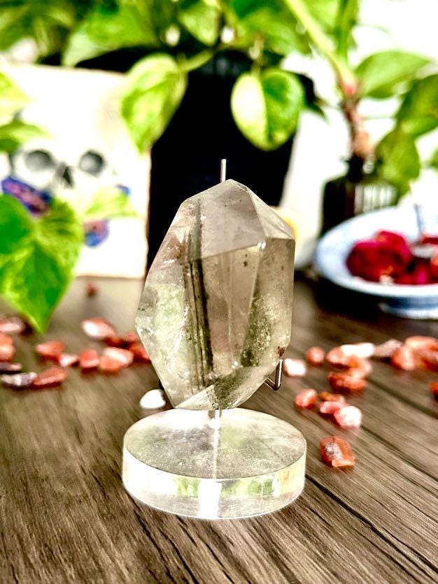 Lodalite Garden Quartz for Spirit Travel, Past Life Exploration, & Meditation