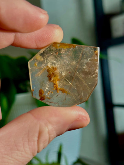 Rutilated Quartz Points: Freeform Crystals