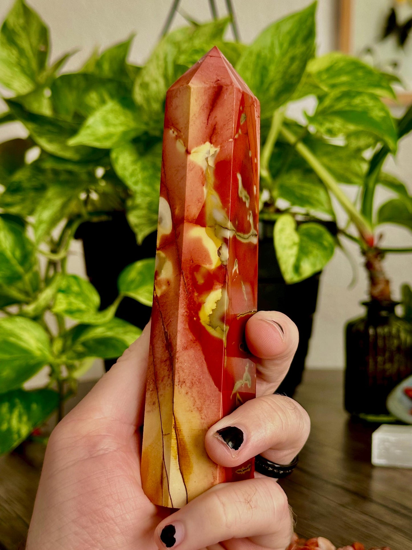 Mookaite Jasper Tower Grounding + Life Force