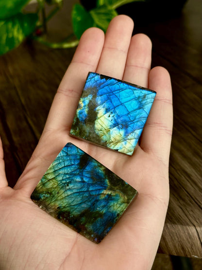 Labradorite Slab Chunks for Protection, Spiritual Abilities, & Personal Power