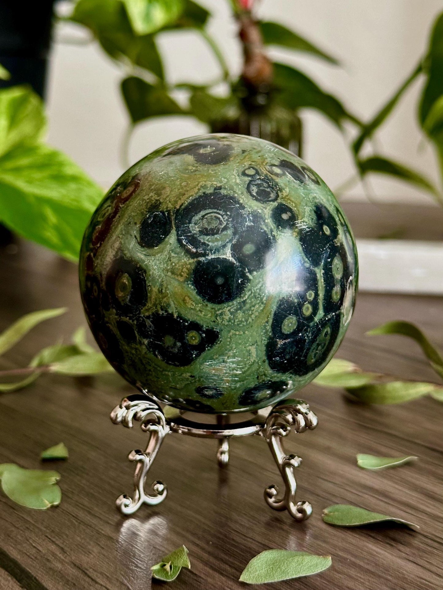 Kambaba Jasper (Crocodile Jasper)- Protection and Stability