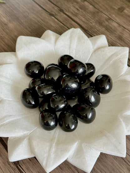 Black Obsidian Tumbles- Protection, Grounding & Shadow work