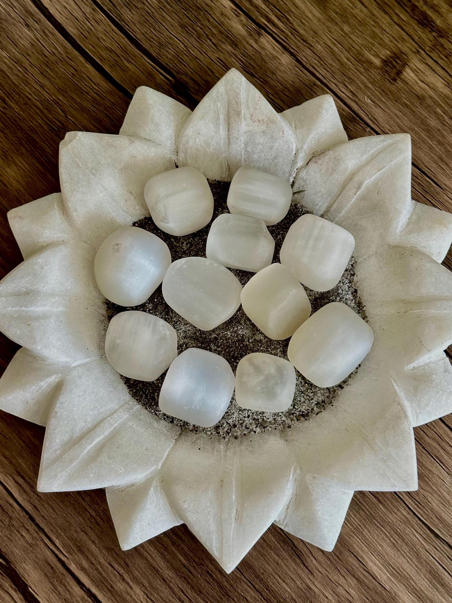 Selenite Tumbles- Calm, Clarity & Cleansing