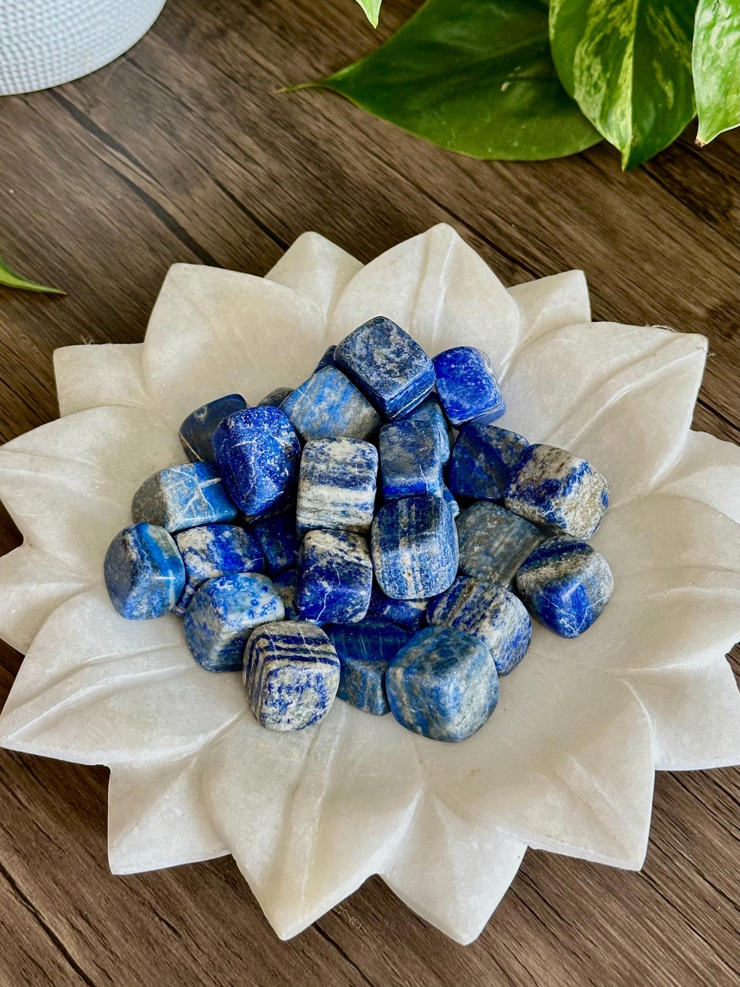 Lapis Lazuli Tumbles- Intuition, Self-Expression & Wisdom