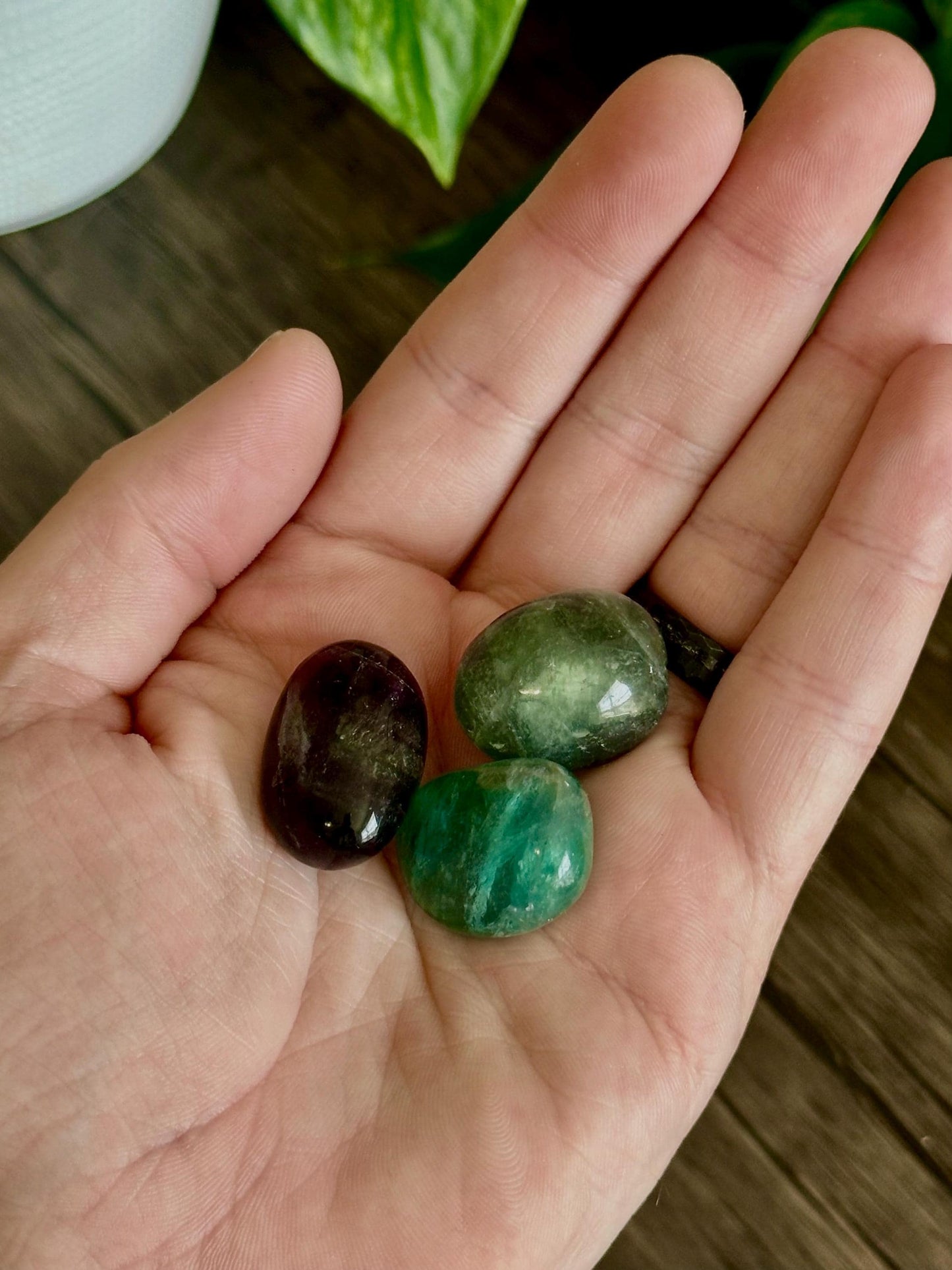 Fluorite Tumbles- Focus, Balance & Mental Health Organization / Clarity