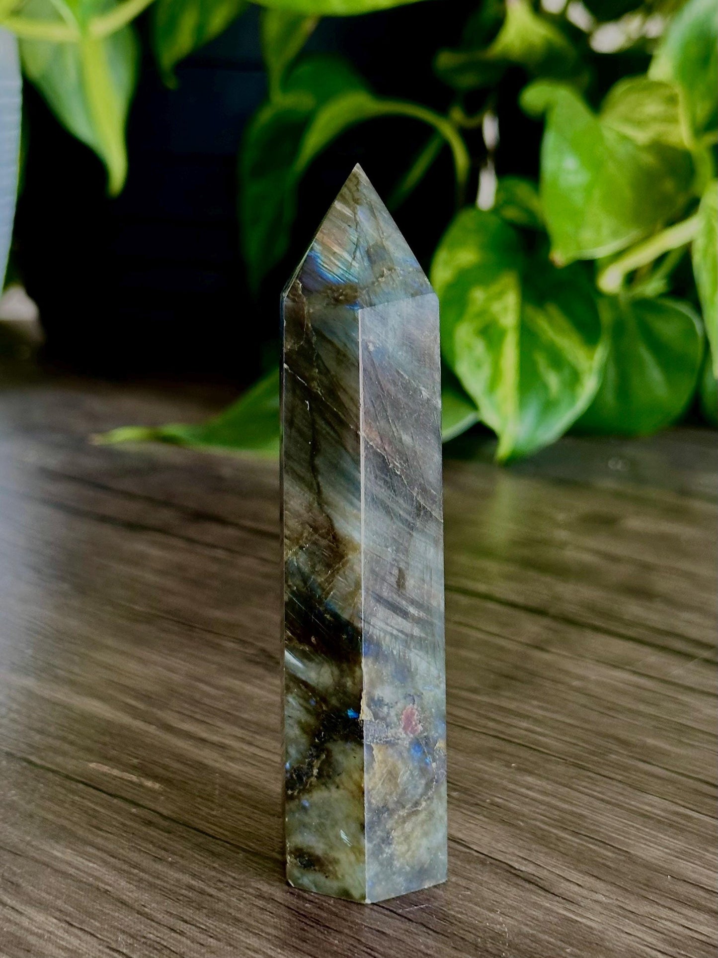 Labradorite Tower for Protection, Spiritual Abilities, & Personal Power