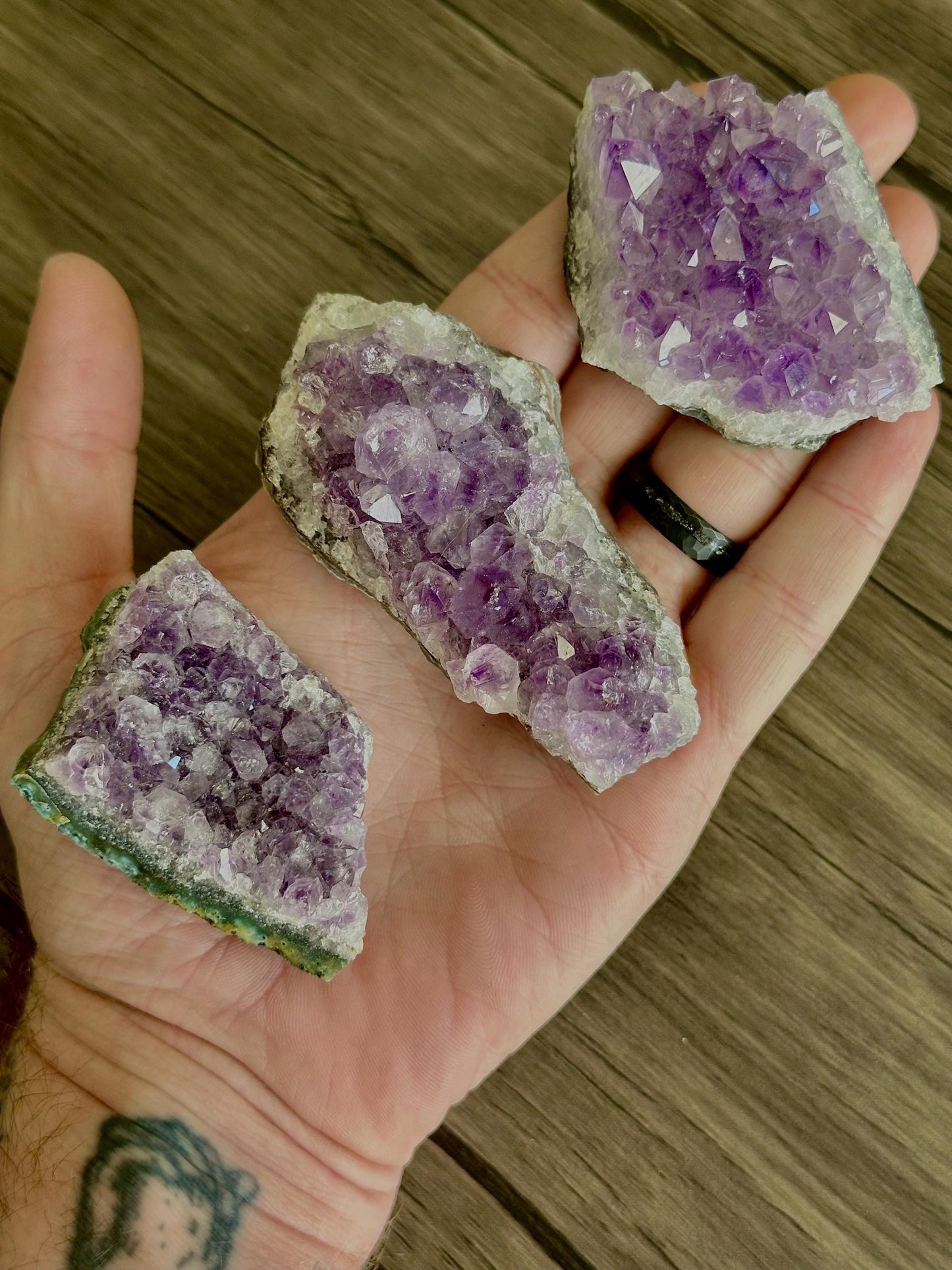 Amethyst Cluster- Spiritual Grounding, Protection/Calmness, Emotional Balance, & Intuition