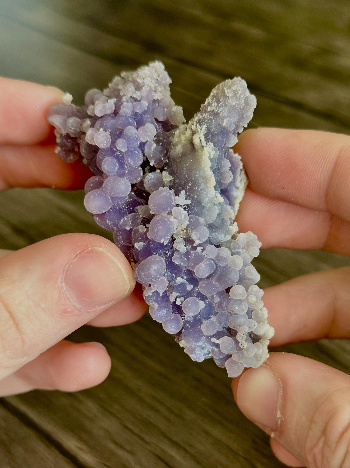 Grape Agate - Intuition, Calm/Gental, Intuition & Awareness - Hemlock & Honey