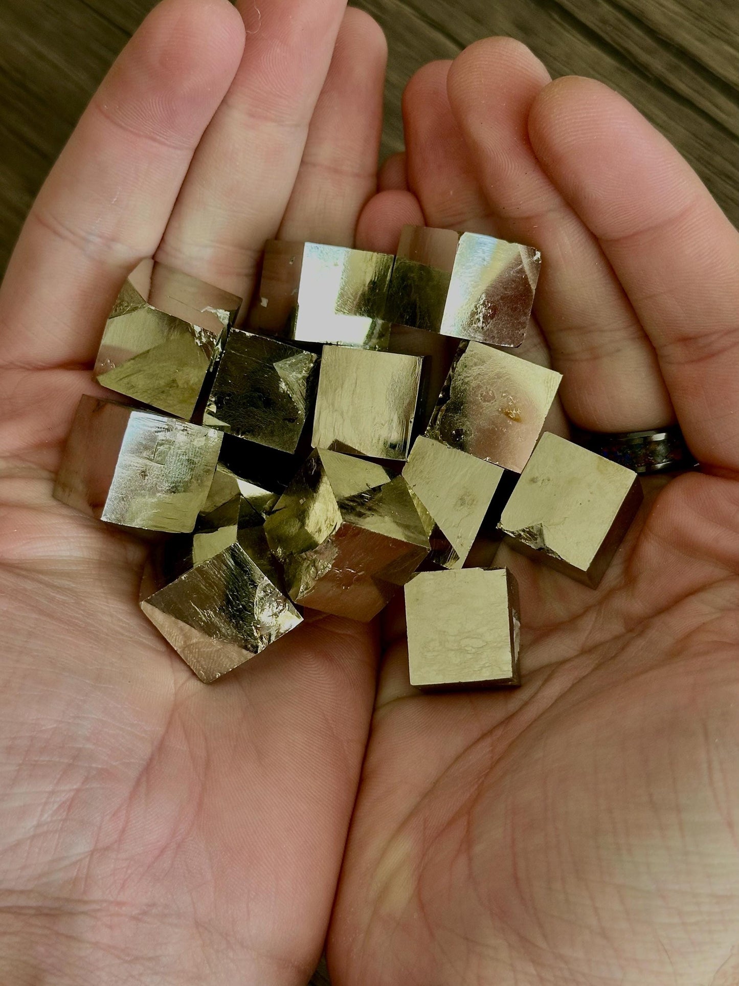 Pyrite Cubes- Protection, Abundance & Confidence