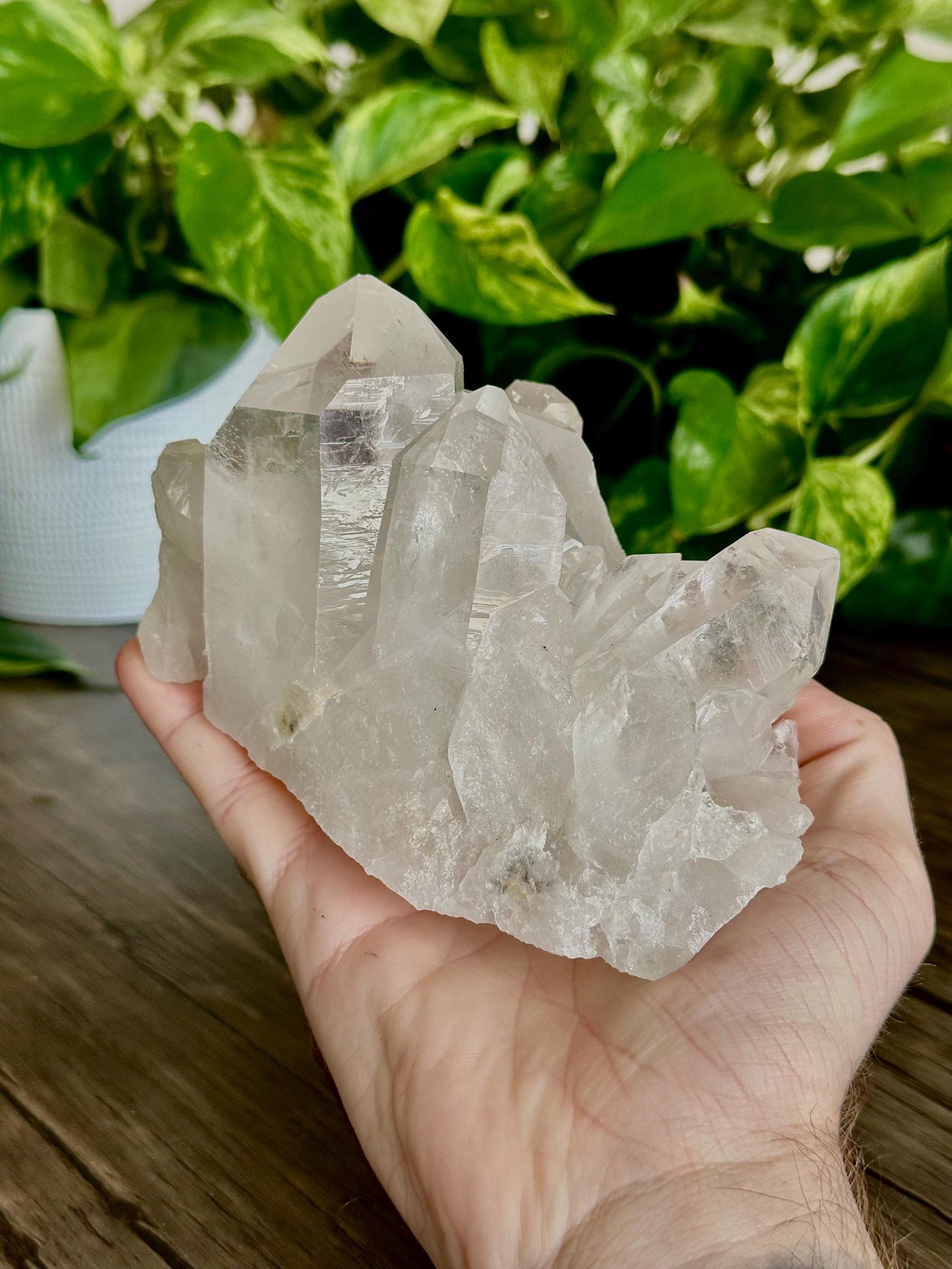XL & Medium Quartz Clusters- Amplification, Space Cleansing/ Clarity