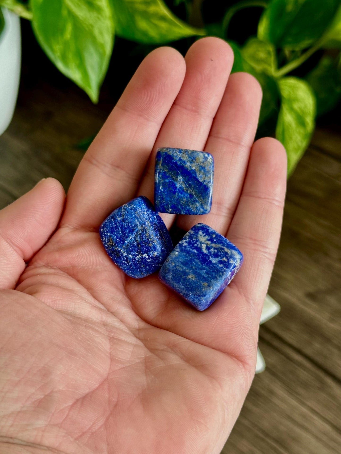 Lapis Lazuli Tumbles- Intuition, Self-Expression & Wisdom