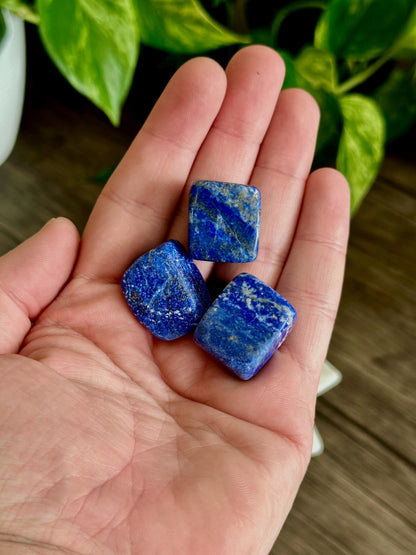 Lapis Lazuli Tumbles- Intuition, Self-Expression & Wisdom