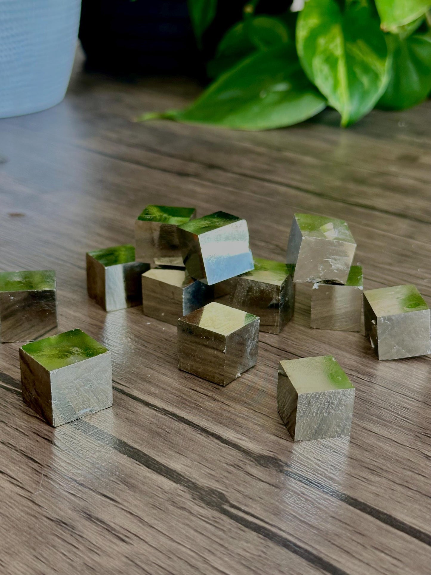 Pyrite Cubes- Protection, Abundance & Confidence