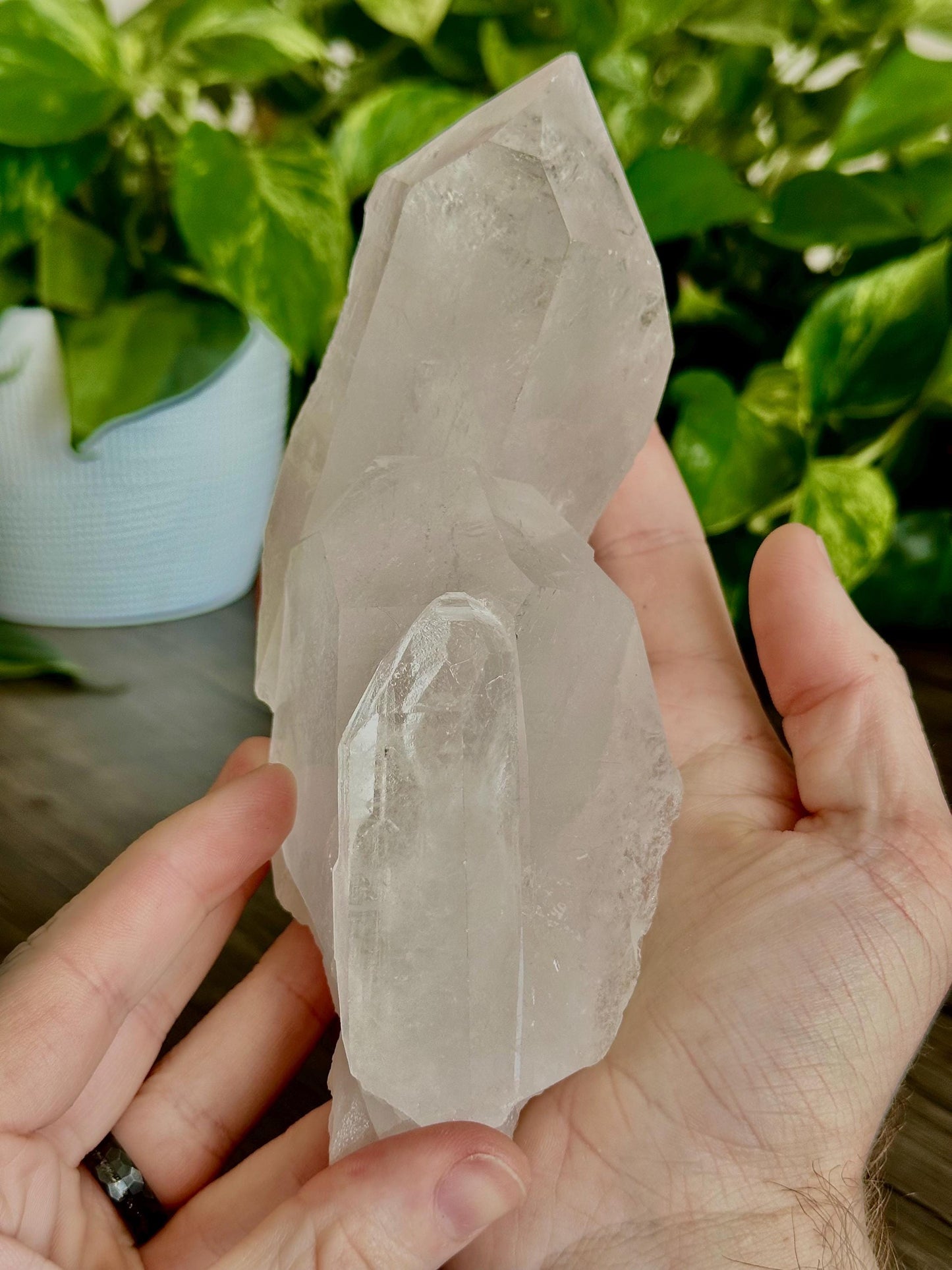 XL & Medium Quartz Clusters- Amplification, Space Cleansing/ Clarity