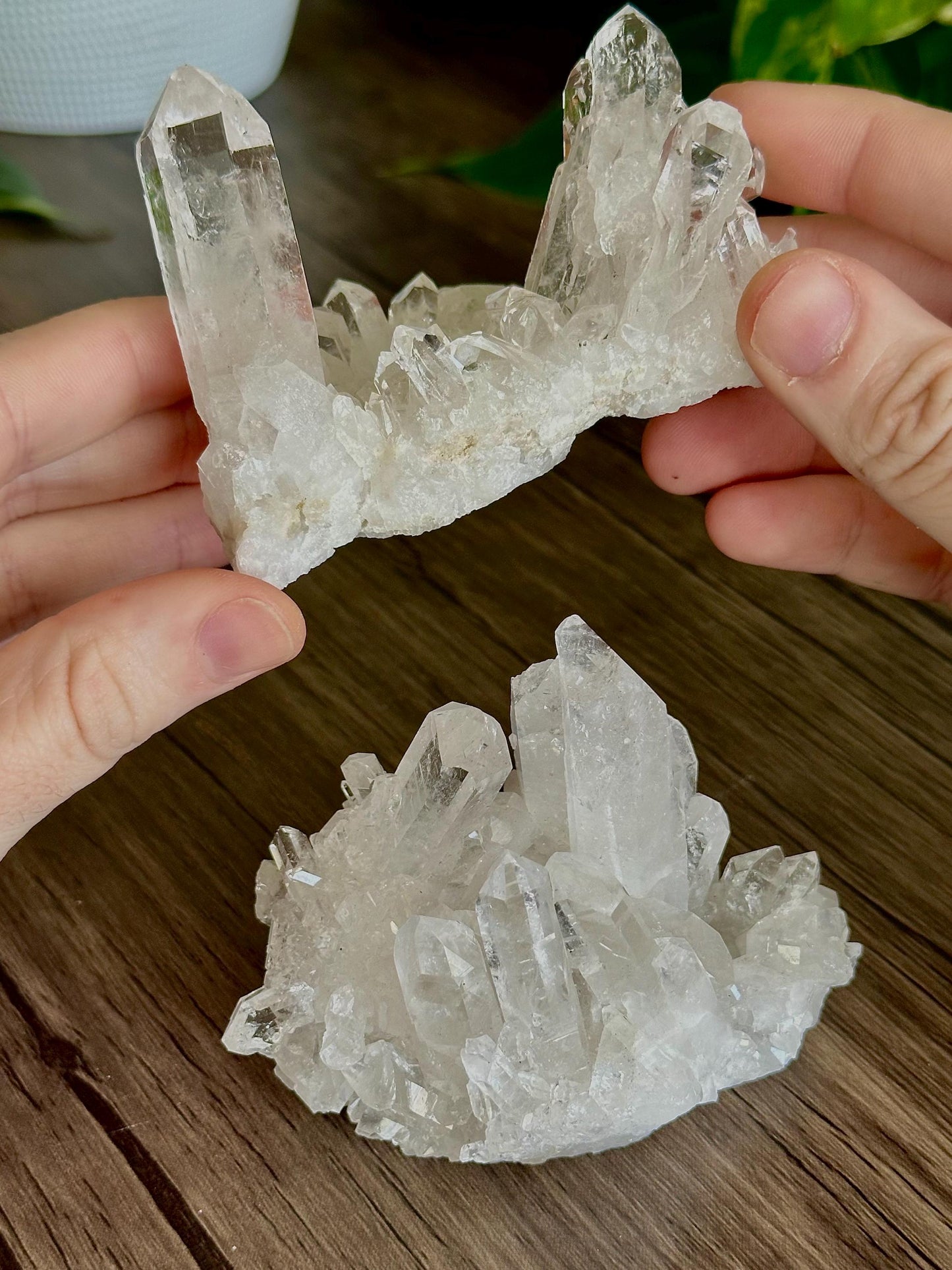 XL & Medium Quartz Clusters- Amplification, Space Cleansing/ Clarity